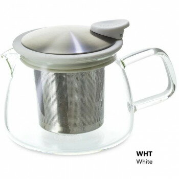FORLIFE ベルガラスティーポット　430ml　809　White　ホワイト