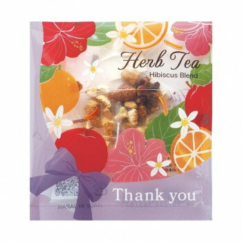 陶和 ハンナ ハーブティーバッグ 1pc PR ハイビスカス 20個入り 12378