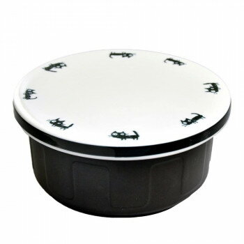 有田焼 セラミック 平蓋おひつ 1.5合 子猫