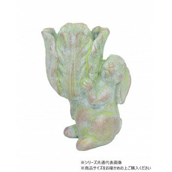 ラビットリーフポットラビットリーフポットです。サイズ巾17×奥13×高24cm、内寸:巾9×奥8cm個装サイズ：17.0×13.0×24.0cm重量個装重量：800g素材・材質セメント仕様底穴:有生産国中国fk094igrjs