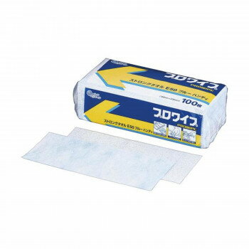 エリエール ストロングタオル ブルー (100枚入) E-50 JTO4201