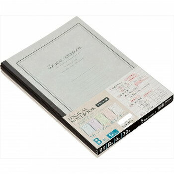 ナカバヤシ ロジカルノートB5クラシック/B罫5冊パック ノ-B507B-5P