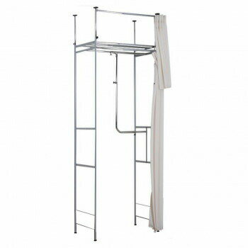 ツッパリクローゼットハンガーラック(幅スリム)ハイタイプ　標準　SK-90H・S