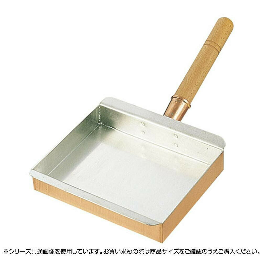 横長の名古屋型、玉子焼き器!熱伝導性のいい銅製の玉子焼き器。サイズ内寸225×180×深さ40mm個装サイズ：26.0×38.0×9.0cm重量1.15kg個装重量：1450g仕様ガス火専用生産国日本横長の名古屋型、玉子焼き器!熱伝導性のいい銅製の玉子焼き器。fk094igrjs