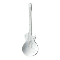 ギターをそのままスプーンにしました。中の模様を忠実に再現し、リアリティーを出しました!!ギターを趣味にもつ方、おもしろいものが好きな方へのプレゼントに最適です♪サイズ4×12cm個装サイズ：17×12×5cm重量個装重量：500g素材・材質ステンレス(表面加工:ピューターメッキ)仕様食洗機:可製造国日本ギターをそのままスプーンにしました。中の模様を忠実に再現し、リアリティーを出しました!!ギターを趣味にもつ方、おもしろいものが好きな方へのプレゼントに最適です♪fk094igrjs