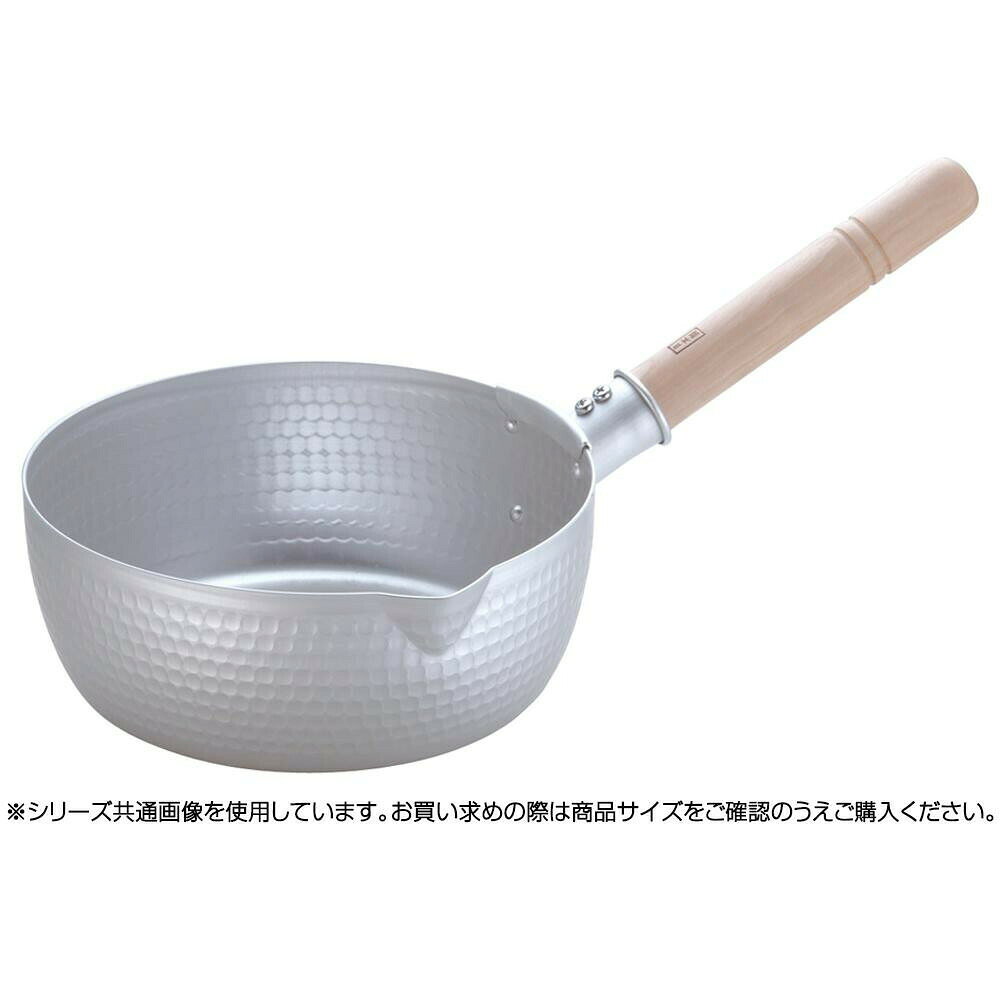 遠藤商事 ホクア アルミ打出雪平鍋 24cm AYK5524 6-0047-0806