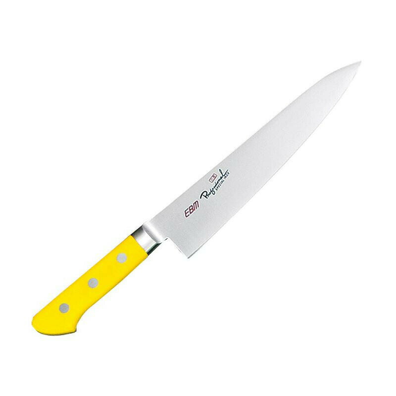 EBM 抗菌 スペシャル・イノックス 牛刀 18cm イエロー 3165130