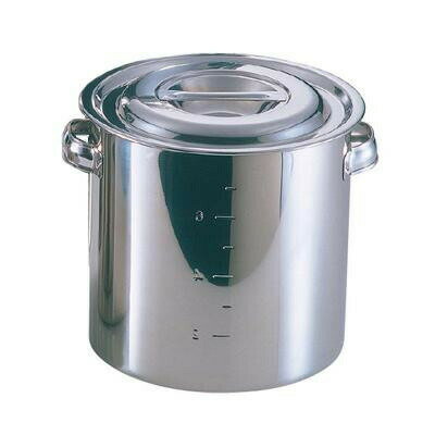 EBM モリブデン キッチンポット/寸胴鍋(目盛付)22cm 板手付 8822600