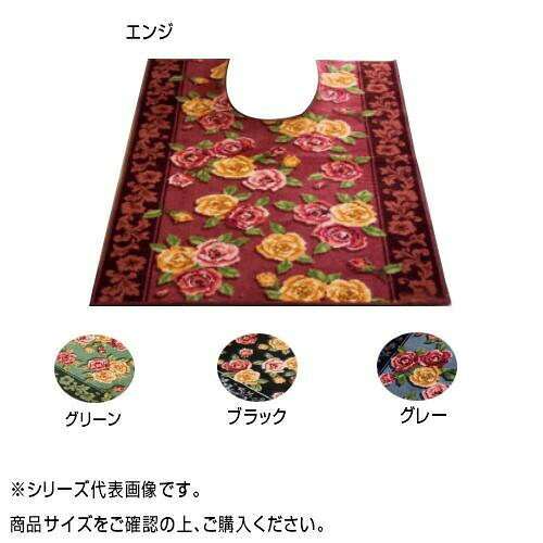 足元を華やかに演出するローズ柄。しっかりとした約8mmの厚みで、夏は爽やか、冬は暖かな使い心地です。マットの裏面は、不織布に合成ゴム(ホットメルト)を溶着しすべりにくい加工を施しています。サイズ個装サイズ：37×30×5cm重量個装重量：650g生産国日本足元を華やかに演出するローズ柄。抗菌・防臭素材の東レ セベリス(R)を使用。また、吸水・速乾素材の東レ サミーナ(R)により、水や汗を素早く吸収・蒸発させます。※繊維製品の為、多少の誤差が生じる場合がございます。(±3cm程度)※掲載画像がパソコンやモニターの環境により、実物商品と多少色の違いが生じる事がございますが、ご了承お願い申し上げます。※ご購入前に、ご使用トイレのくり抜き部分のサイズも併せてご確認ください。しっかりとした約8mmの厚みで、夏は爽やか、冬は暖かな使い心地です。マットの裏面は、不織布に合成ゴム(ホットメルト)を溶着しすべりにくい加工を施しています。fk094igrjs