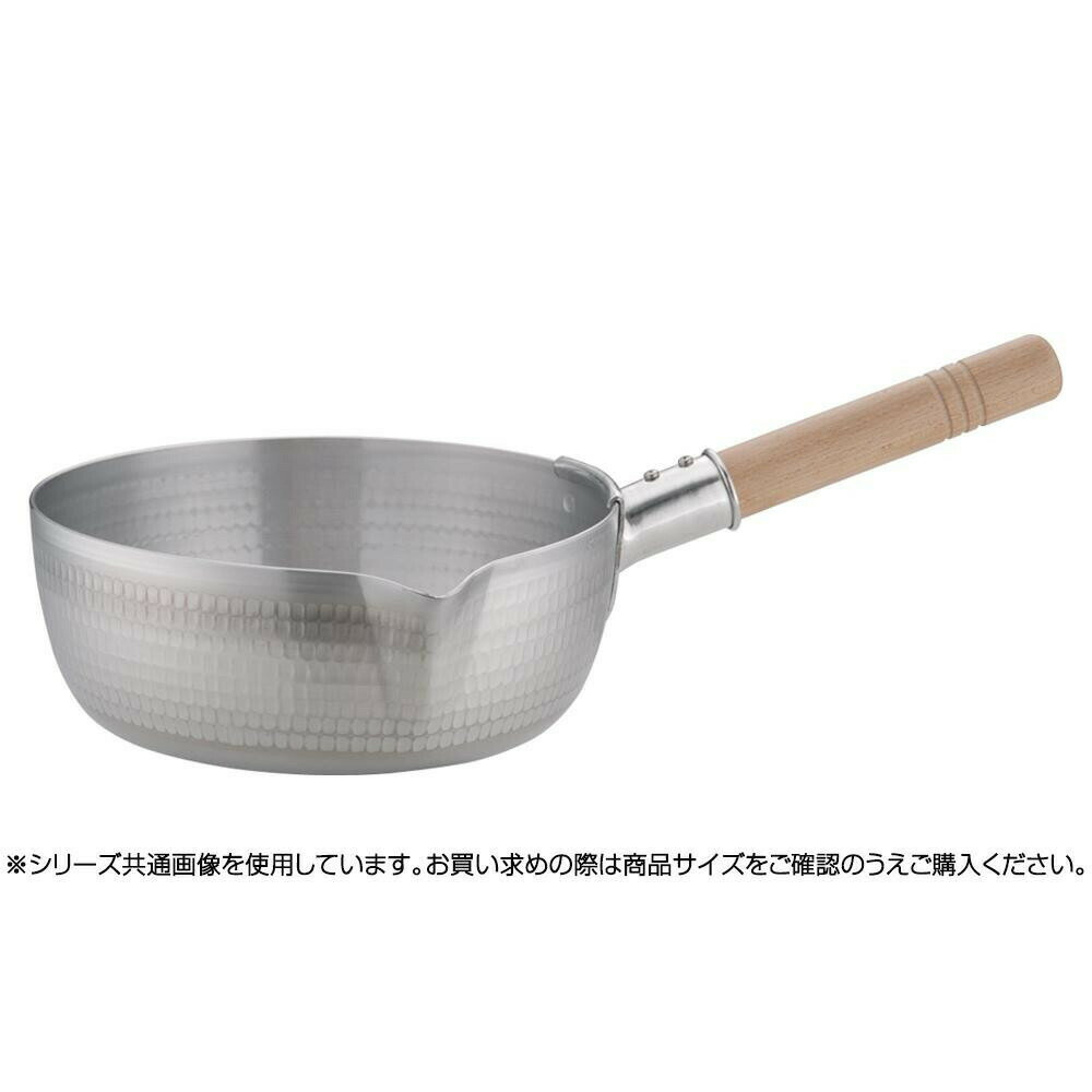 遠藤商事 アルミDONカラス口雪平鍋 24cm AYK06024 6-0038-0606