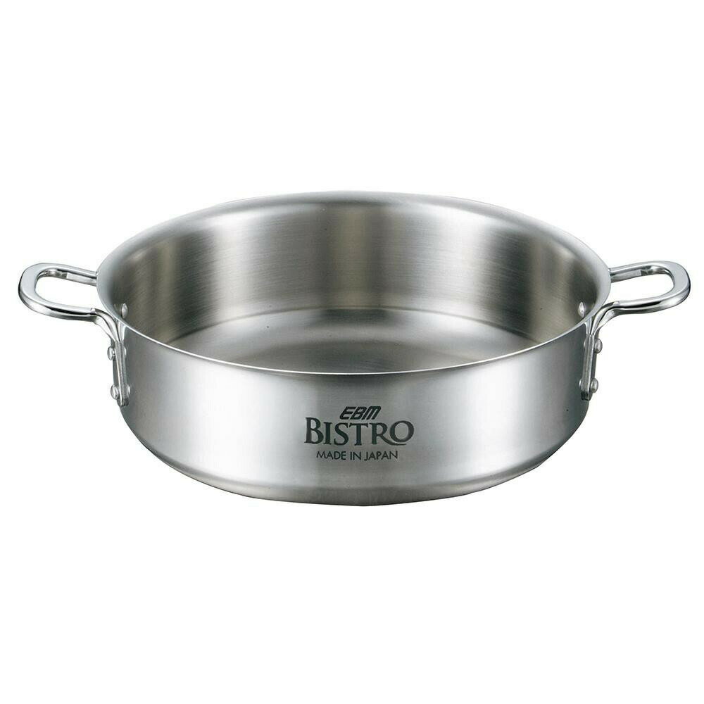 EBM ビストロ 三層クラッド 外輪鍋 42cm 蓋無 4144600