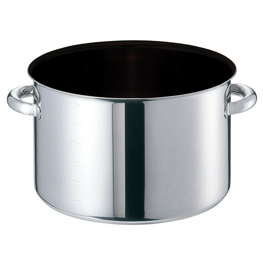 EBM モリブデンジIIプラス 半寸胴鍋 27cm 蓋無 ノンスティック 8689210