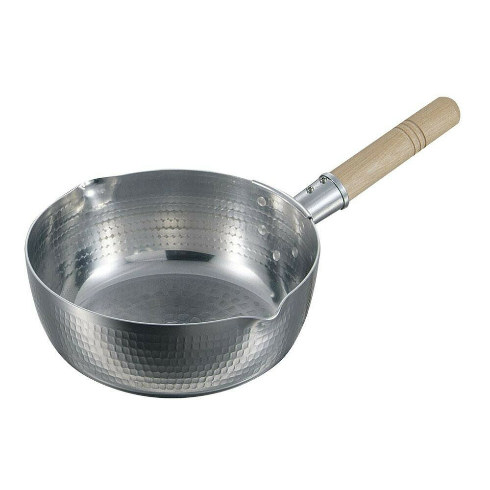 EBM アルミ打出 雪平鍋(研磨仕上げ)15cm 7711100