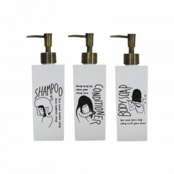 Doodle(�h�D�[�h��)�@�f�B�X�y���T�[�l�ߑւ��{�g��3�{�Z�b�g(�V�����v�[�E�R���f�B�V���i�[�E�{�f�B�\�[�v)�p�^�@��(500ml)