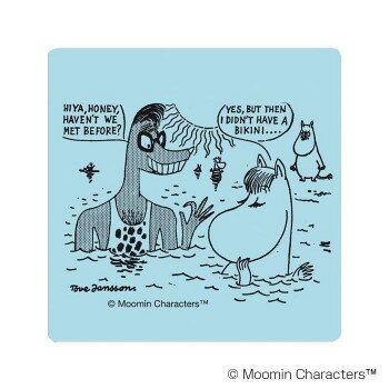 MOOMIN(ムーミン) ムーミンコミック柄コースター Bikini OPT060071