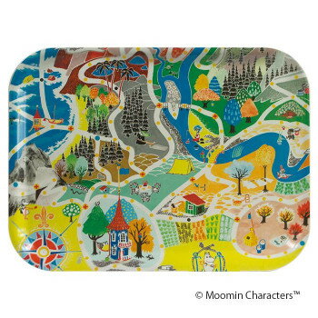 MOOMIN(ムーミン) トレイSムーミン地図 OPD060033