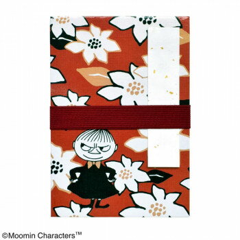 MOOMIN ムーミン じゃばら差し込み帳 茜 ST-TMM0004