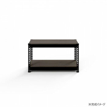H45cm 追加2 段セット 幅81cm MK-482NBK ブラック