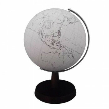 SHOWA GLOBES 地球儀 白地図タイプ 21cm 21-WAFM