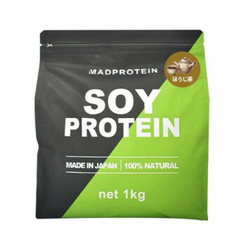 MADPROTEIN(マッドプロテイン) シリーズ　SOYPROTEIN(ソイプロテイン)ほうじ茶 1kg