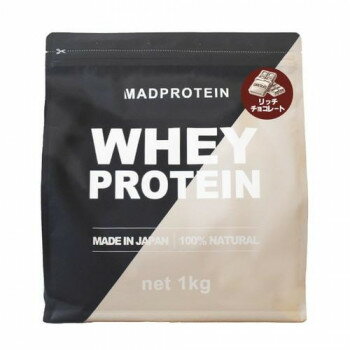 MADPROTEINマッドプロテインリーズWHEYPROTEIN(ホエイプロテイン)WPCリッチチョコレート1kg(4.0)
