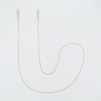 フラワーリング グラスコード スネークチェーン ピンクゴールド AAG0023-PG