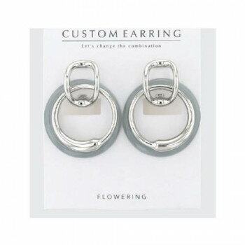 フラワーリング カスタムイヤリング SV・シルバー AER0594-SV