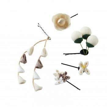 和装ちらしアメピンセット〜HANA ベージュ K03-07616