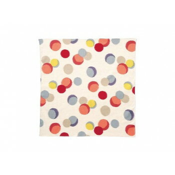 山田繊維 風呂敷 70 モダンガール 水玉 ベージュ 20452-203