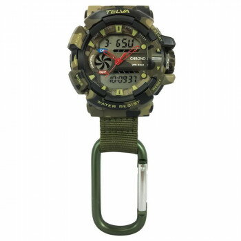 TELVA　アナデジ時計　CB-AD079-BR