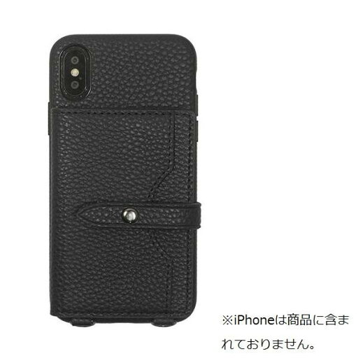 BELEX POCHETTE(ポシェット) ネックストラップケース iPhoneXs/X ブラック BELEX POCHETTE(ポシェット) ネックストラップケース iPhoneXs/X ブラック