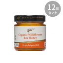 Bulgarian Bee はちみつ 有機ワイルドフラワー 300g ×12個セット