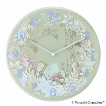 Other - MOOMIN(ムーミン) Wall clock Moomin Picking Flowers MTP030009