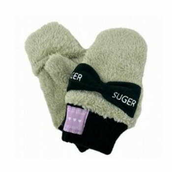 Other - SUGER LOVE 子供用手袋 ボア指だしミトン ミント(2) SU2780523