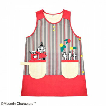 Gingham Aprons - ムーミン エプロン レッド ST-IM0061