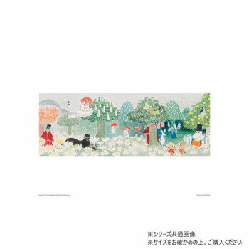 MOOMIN ムーミン ポスター 50×70 飛行おにの帽子 PTK040133