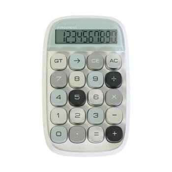 イコール モーメント =MOMENT 電卓 whitish 25668