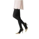 医療用弾性ストッキング レックスフィット 厚手パンティストッキング 爪先あり 中圧 Lサイズ ブラック1643