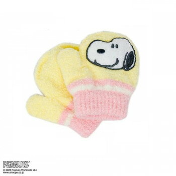 SNOOPY スヌーピー 幼児用手袋(トドラー) クリーム(5) SN4100923