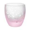 ガラス 丸酒杯 桜の舞 11S138