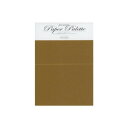 PAPER PALETTE(ペーパーパレット) A4カード スタードリーム アンティークゴールド 10枚 1735894