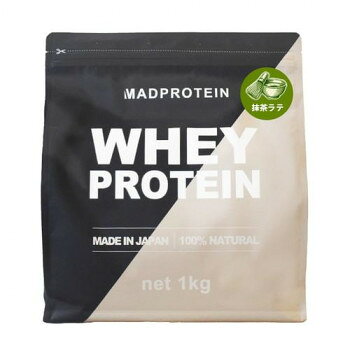 MADPROTEIN(マッドプロテイン) シリーズ　WHEYPROTEIN(ホエイプロテイン)WPC抹茶ラテ 1kg