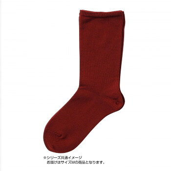 ゆったり履き口にあたたかい素材のウール混靴下ゆったり履き口にあたたかい素材のウール混靴下。履き口がゴムなしので締め付けがありません。ほどよいフィット感がある編み方が特徴です。家族3世代で使用できるベーシックなデザイン。サイズ24.0〜25.0cm個装サイズ：27×13×2cm重量個装重量：76g素材・材質毛94%、ナイロン6%生産国日本fk094igrjs