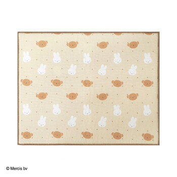 オカトー miffy ミッフィー 吸水水切りマット 40×50cm ミッフィーとボリス 1711