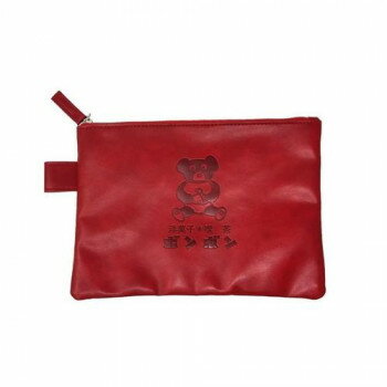 At On 50 まちかど画廊 名古屋　老舗洋菓子・純京都　喫茶　ボンボン　コラボ　平ポーチ　レッド