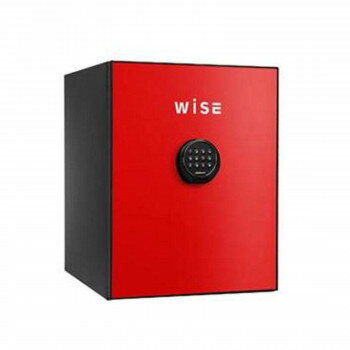 diplomatディプロマット社　プレミアムセーフ　WISE(ワイズ)　耐火デザイン金庫　容量36L　R・レッド・WS500ALR