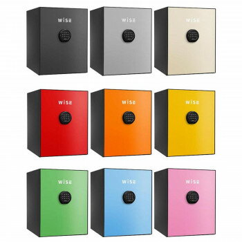 diplomatディプロマット社　プレミアムセーフ　WISE(ワイズ)　耐火デザイン金庫　容量36L　B・ライトブルー・WS500ALB