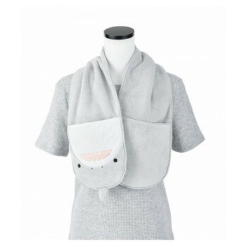 りぶはあと　アニマルきゅうそくタオル　ふきふきタオル　サメ　27924-72