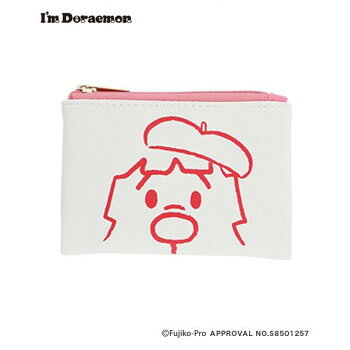 ドラえもん I'm JAIKO faceポーチ ジャイ子(レッド) 小物入れ 　DR-G0001-RD