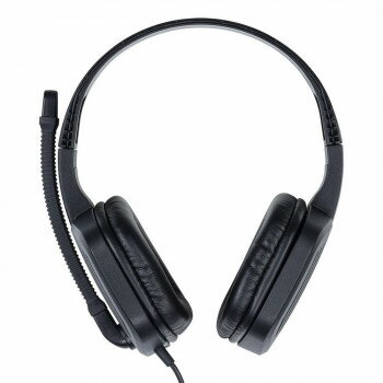 ナカバヤシ　4極ヘッドセット/ブラックxレッド　MHM-SGM30BKR